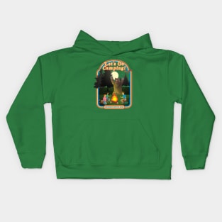 Let's Go Camping Kids Hoodie